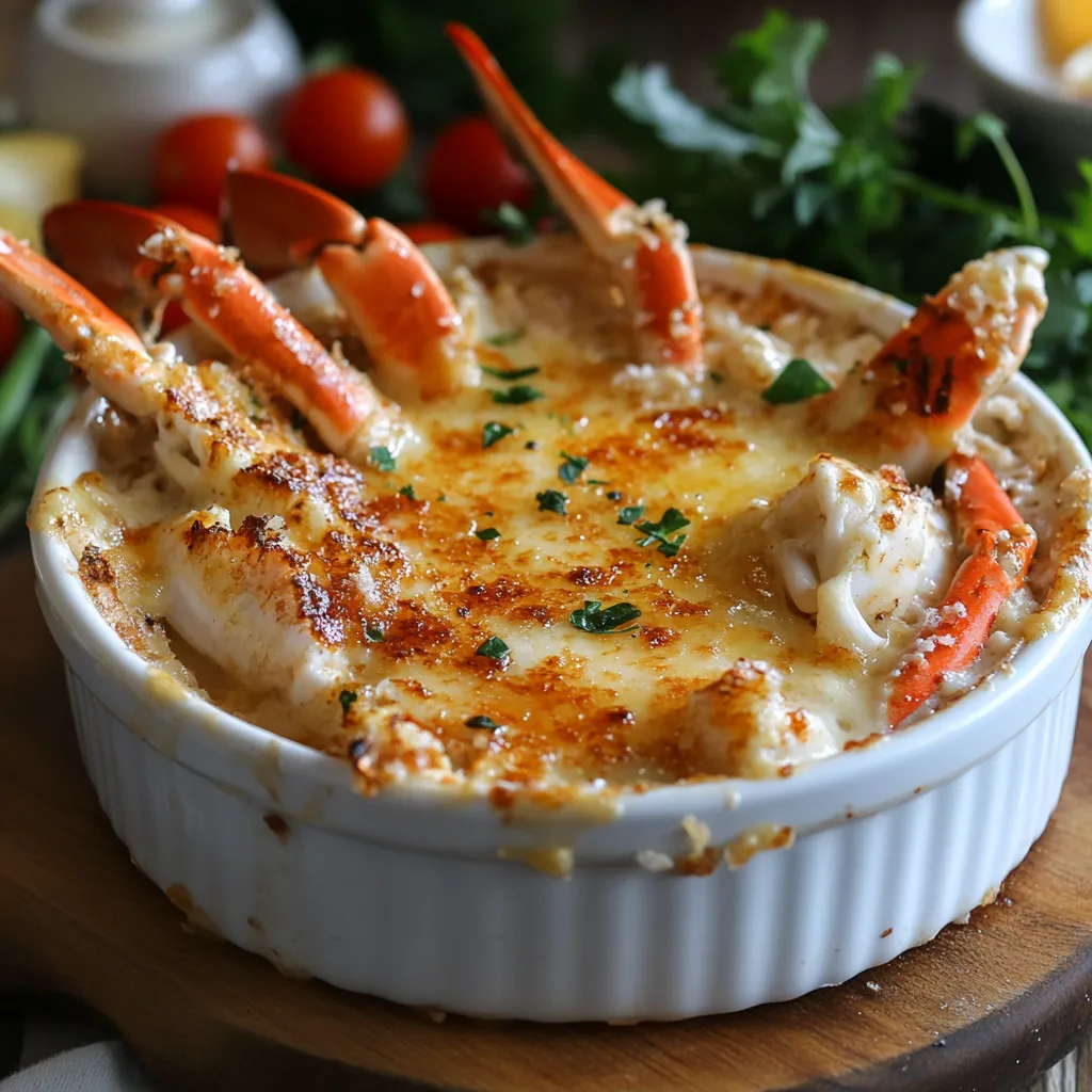 Crab brulee recipe