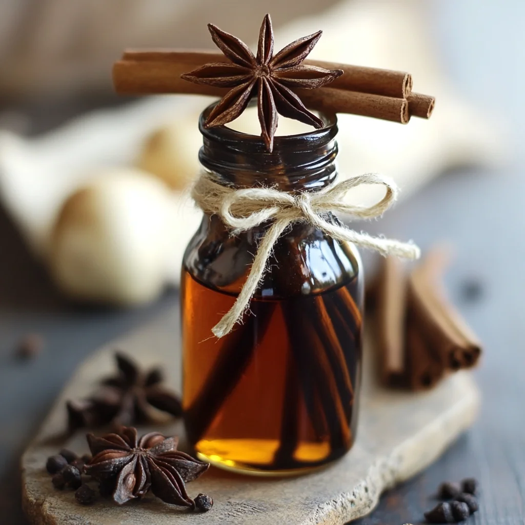 spiced vanilla recipe