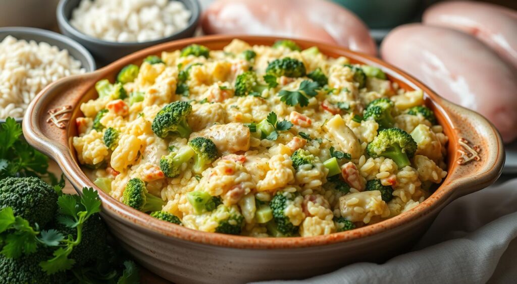 Chicken Broccoli Rice Casserole