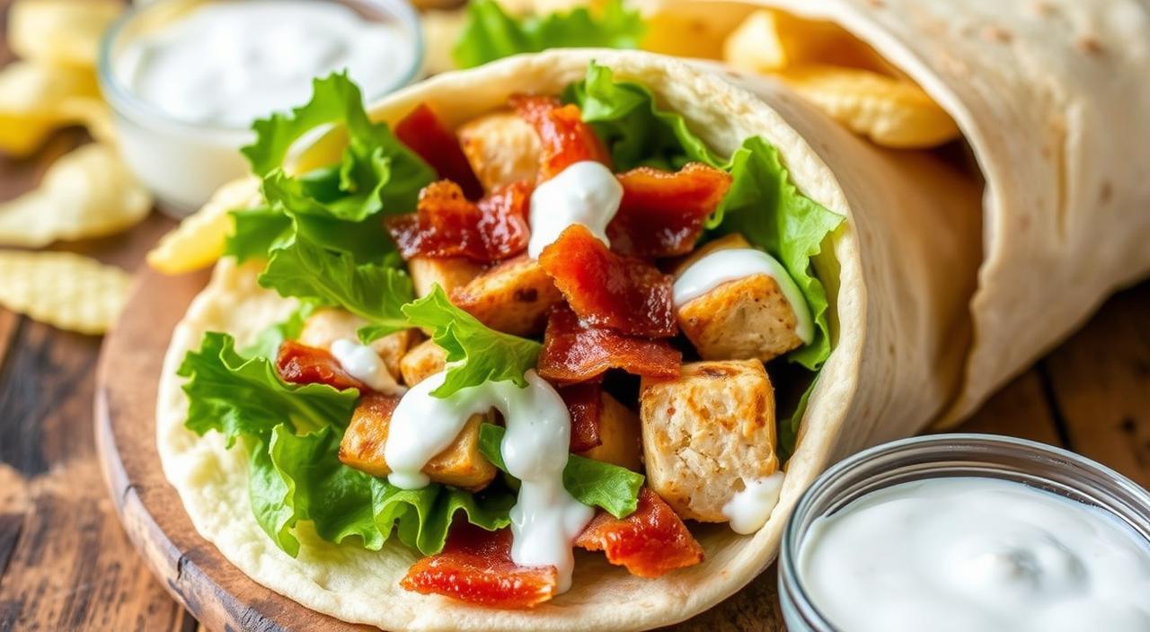 Chicken Bacon Ranch Wrap