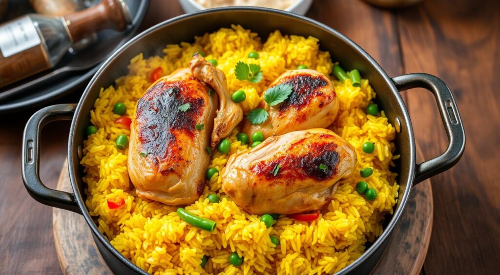 yellow chicken rice recipe